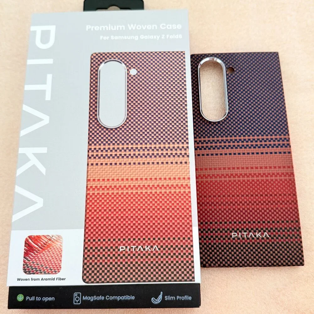 💯 Genuine📱PITAKA📱MagEZ Case 5 for Samsung Galaxy Z Fold6, Sunset
